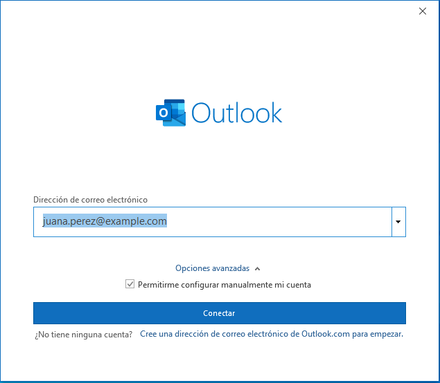 Configurar manualmente una cuenta de e-mail en Microsoft Outlook (Microsoft  365) - IONOS Ayuda