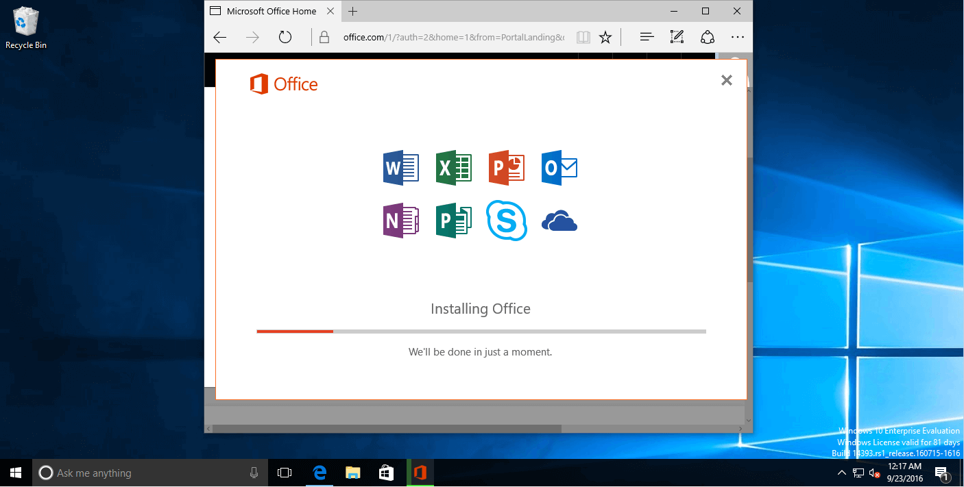 microsoft office 2016 activation