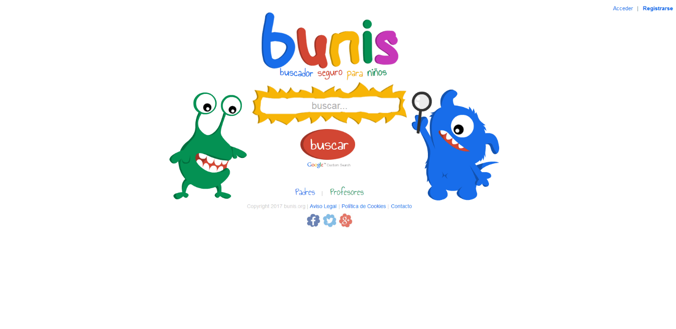 Página principal de Bunis.org
