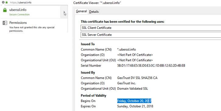 Comprobar la validez de tu certificado en Firefox