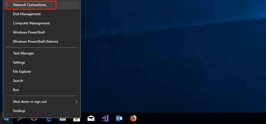 Windows 10: Menú vínculo rápido