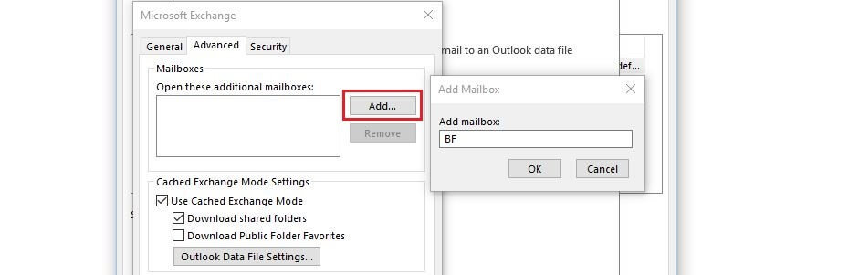 Configuración de Microsoft Exchange en Outlook 2016