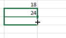 Excel: transmitir fórmulas mediante arrastre