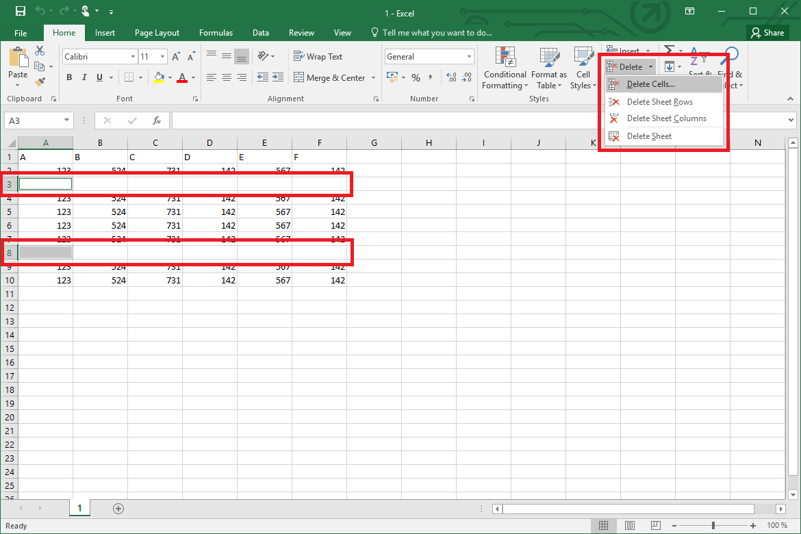 C Mo Eliminar Filas En Blanco En Excel Tecnicomo Hot Sex Picture