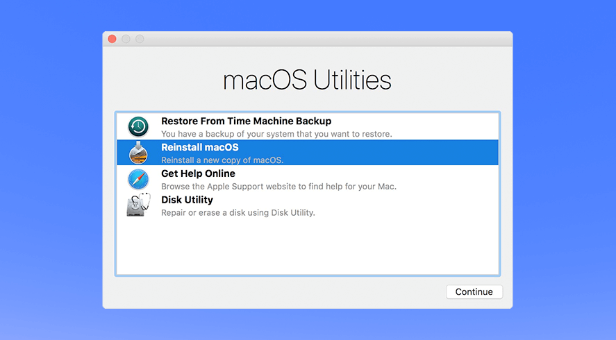 Recovery mode de Mac: las utilidades de macOS