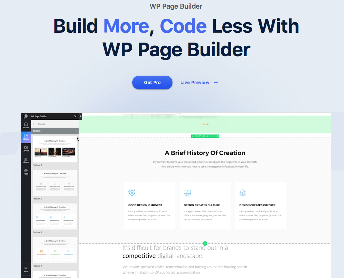 El WP Page Builder de themeum