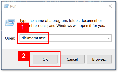 Ejecutar cuadro de diálogo - Windows 10