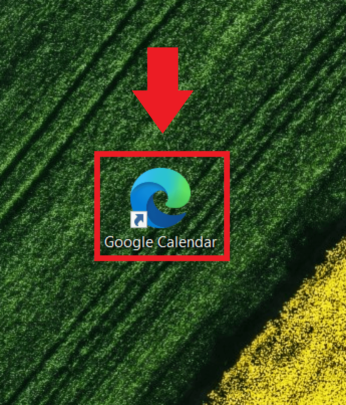 Acceso directo de escritorio a Google Calendar