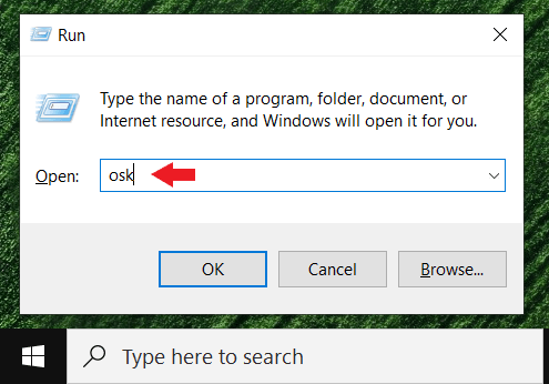 El comando Windows CMD “osk” permite abrir el teclado en pantalla directamente