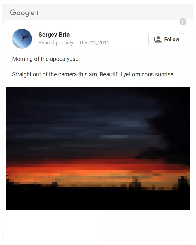 Imagen: Plugin de publicaciones insertadas de Google+