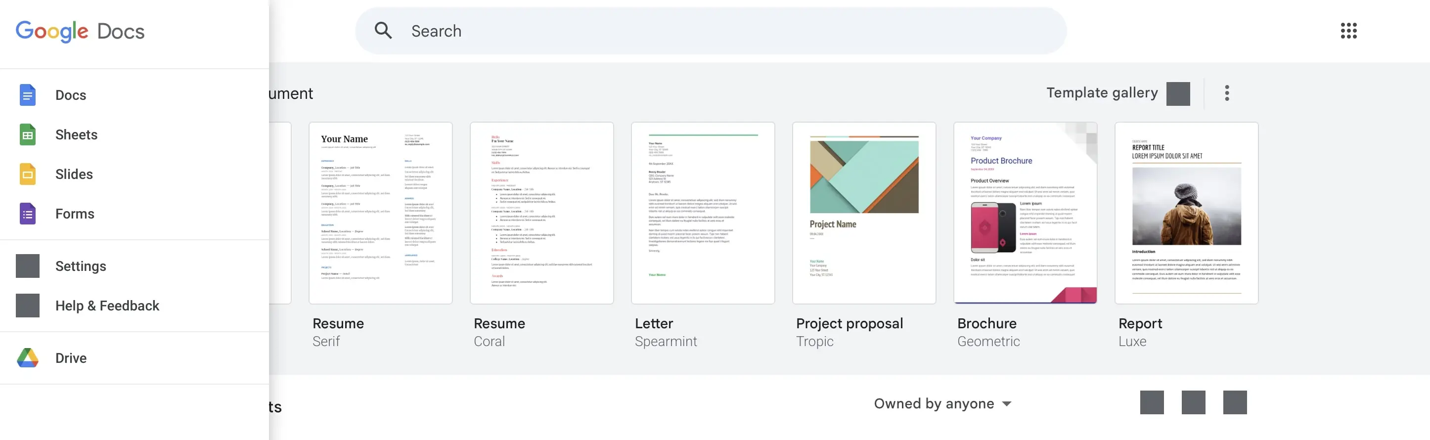 Imagen: Captura de pantalla de Google Docs (Google Workspace)
