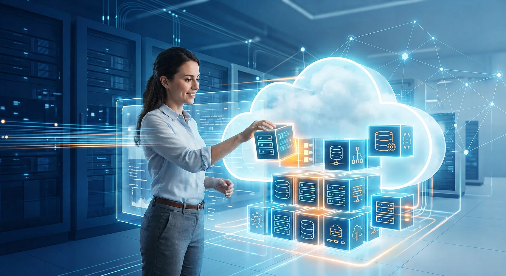 Imagen: IaaS - Infrastructure as a Service (Infraestructura como servicio)