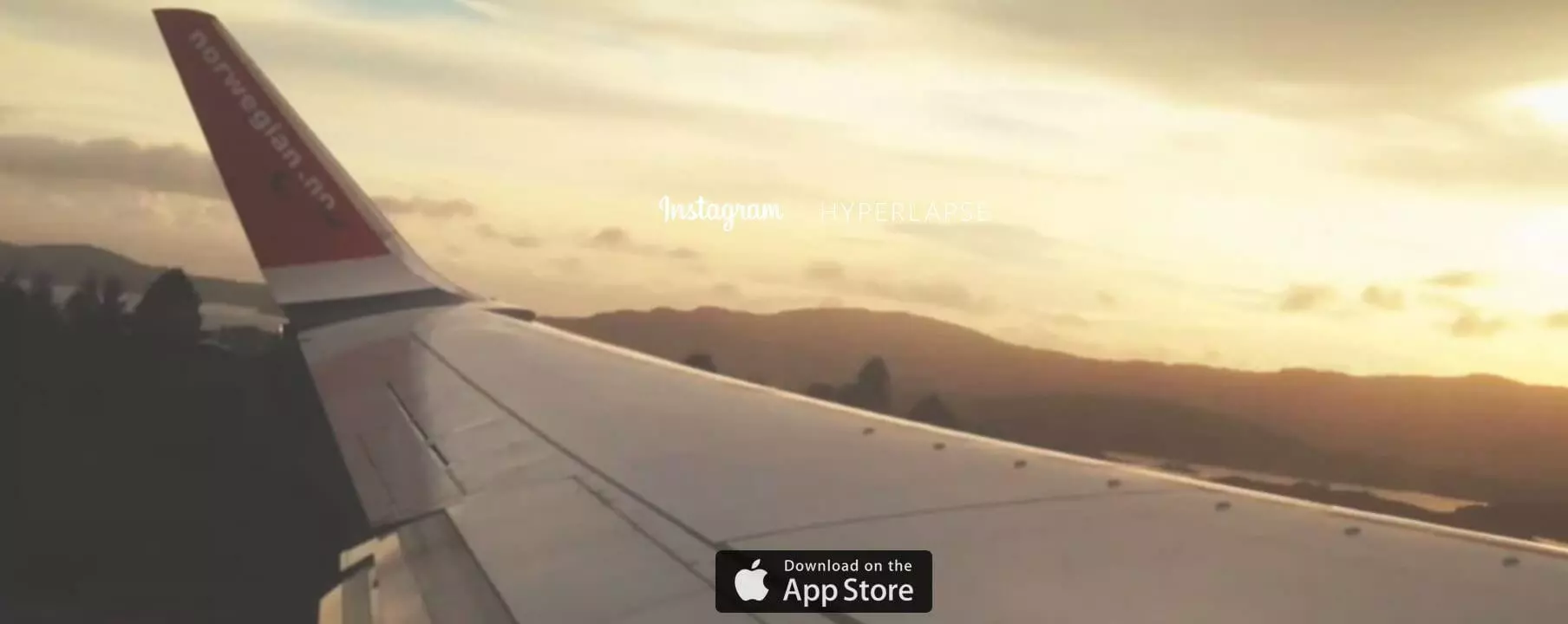 Captura de pantalla de la página web de Hyperlapse de Instagram