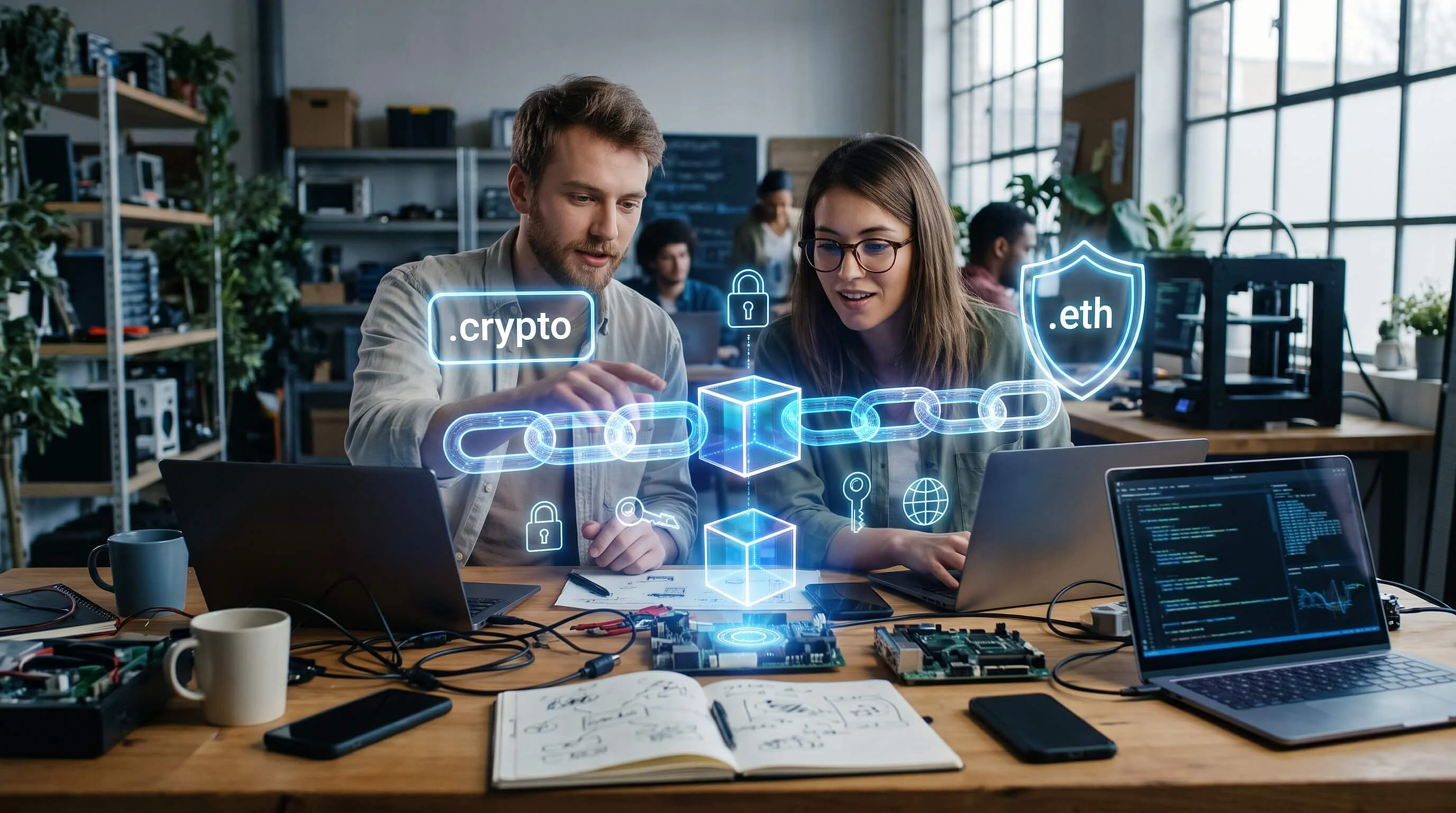 Imagen: ¿Qué son los dominios blockchain?