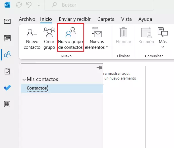 Crear lista de distribución en Outlook Crear lista de distribución en Outlook