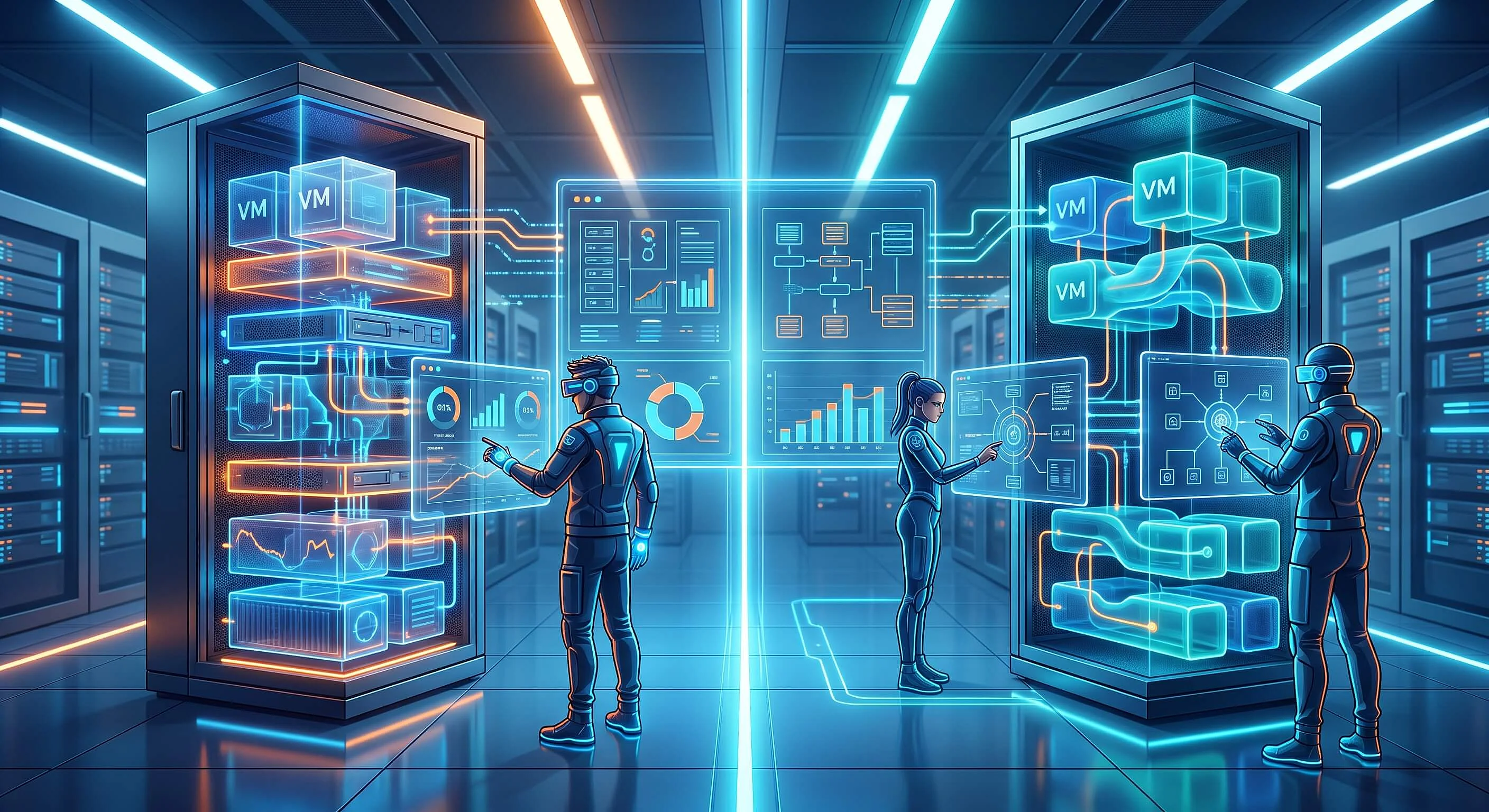 Proxmox vs. XCP-ng: comparativa de dos sistemas de virtualización Imagen: Proxmox vs. XCP-ng: comparativa de dos sistemas de virtualización