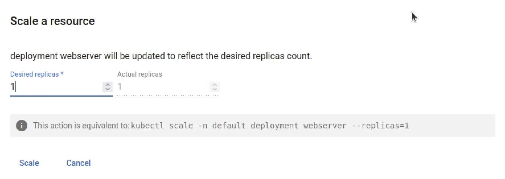 Imagen: Cómo escalar un despliegue en Kubernetes