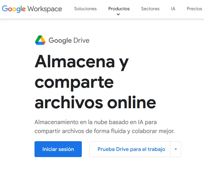 Google Drive, el servicio de almacenamiento en la nube de Google Imagen: Google Drive, el servicio de almacenamiento en la nube de Google
