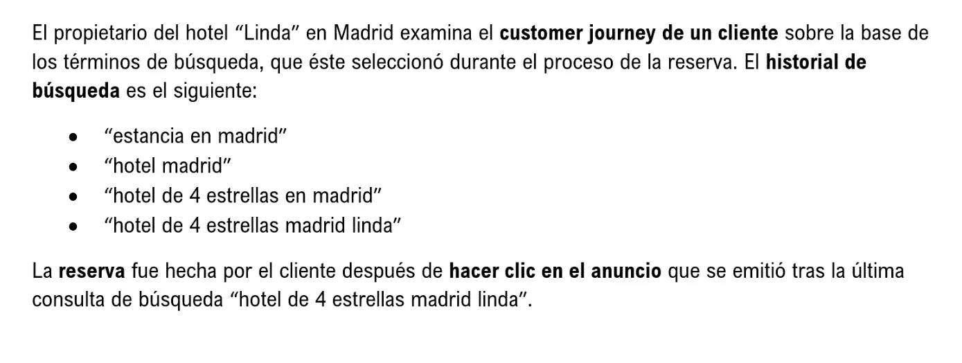 Imagen: Ejemplo de aplicación de los modelos de atribución