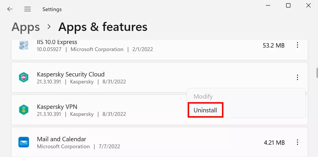 Captura de la configuración de Windows Imagen: Captura de la configuración de Windows