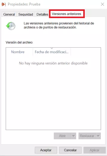 Recuperar un PowerPoint antiguo: versiones anteriores Recuperar un PowerPoint antiguo: versiones anteriores
