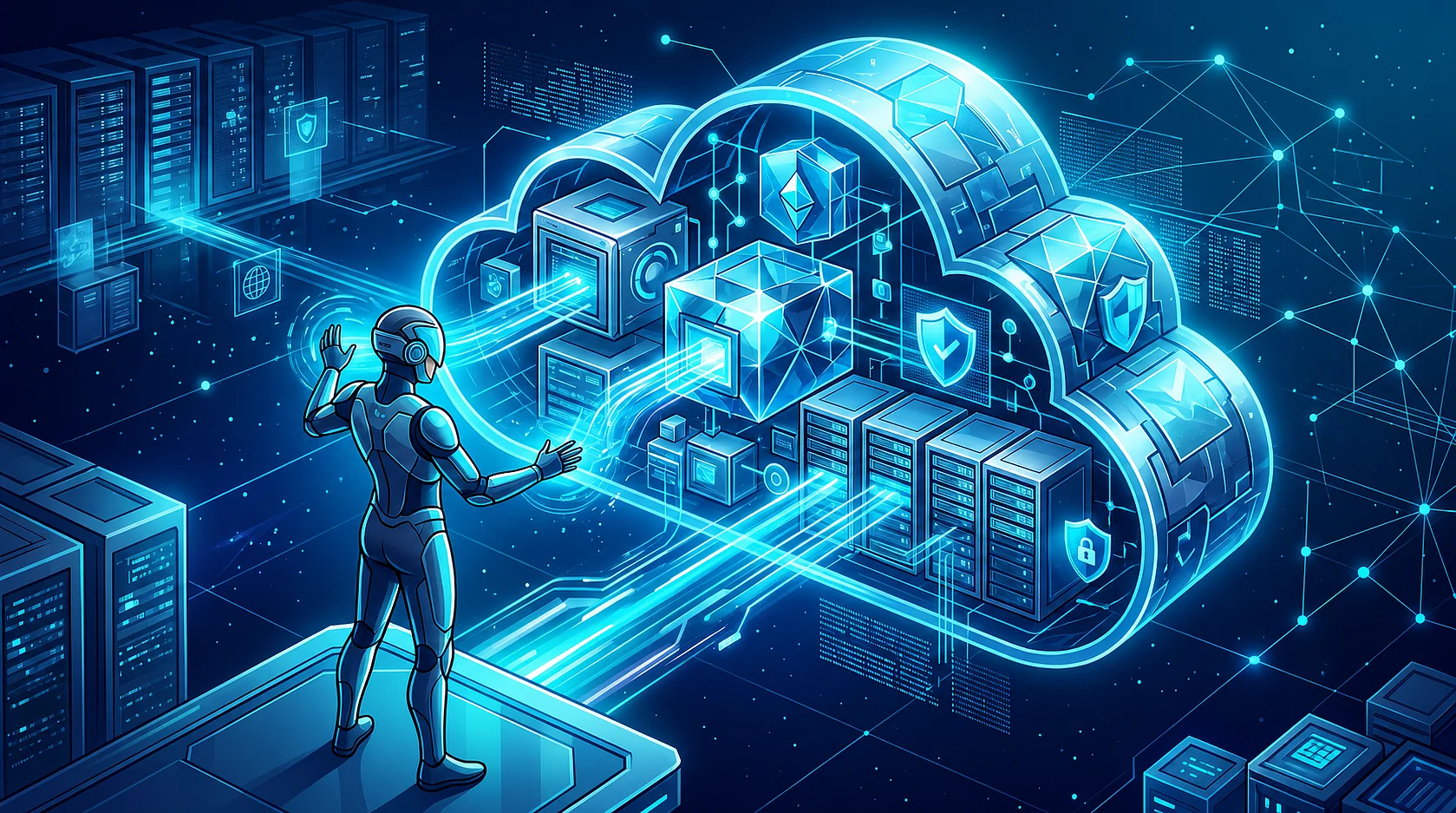 Managed cloud hosting: estructuras de servidor flexibles con solo pulsar un botón Imagen: Managed cloud hosting: estructuras de servidor flexibles con solo pulsar un botón