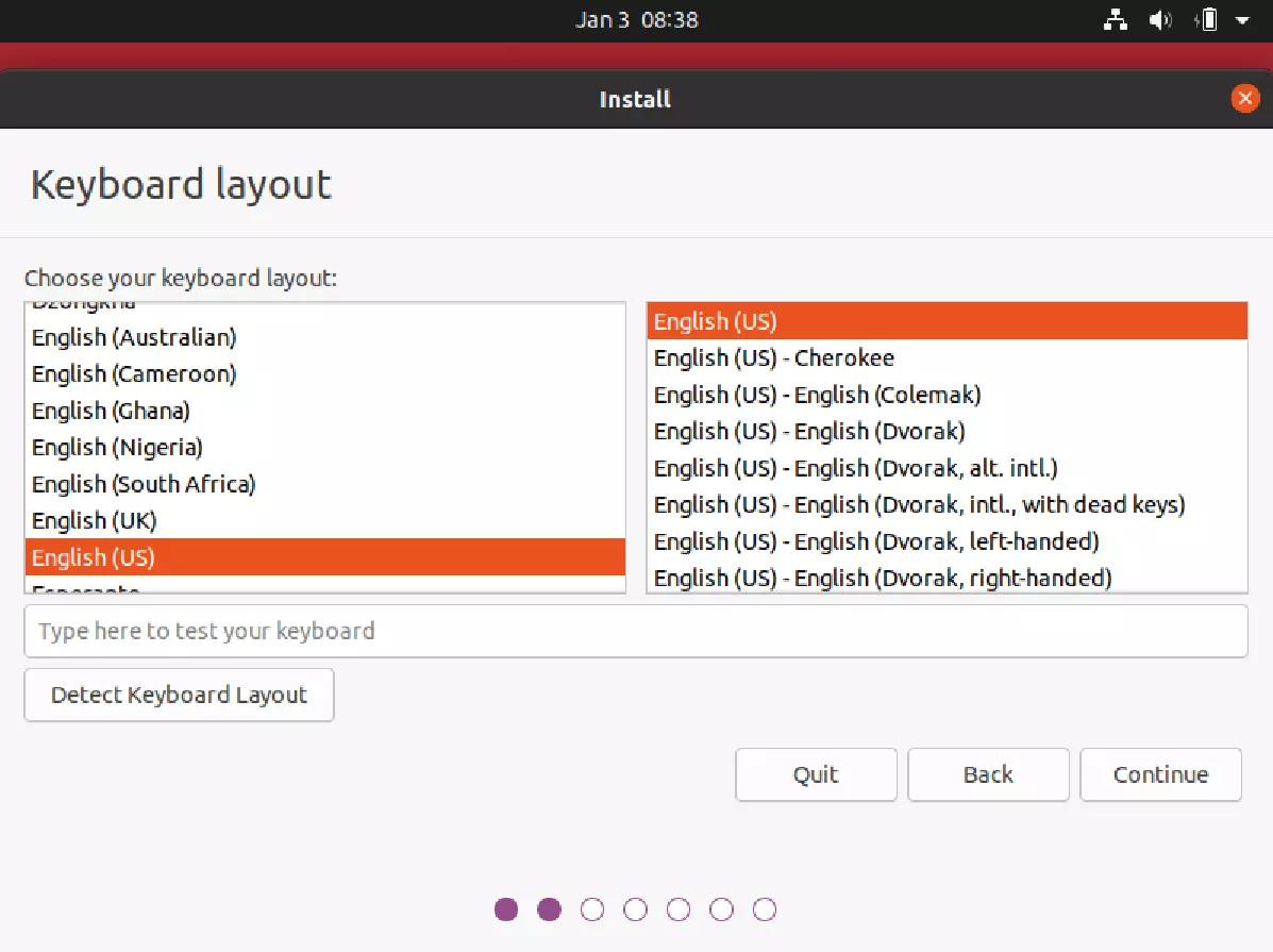Imagen: Asistente de instalación de Ubuntu