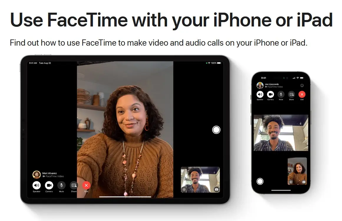 Tutorial de FaceTime Imagen: Tutorial de FaceTime
