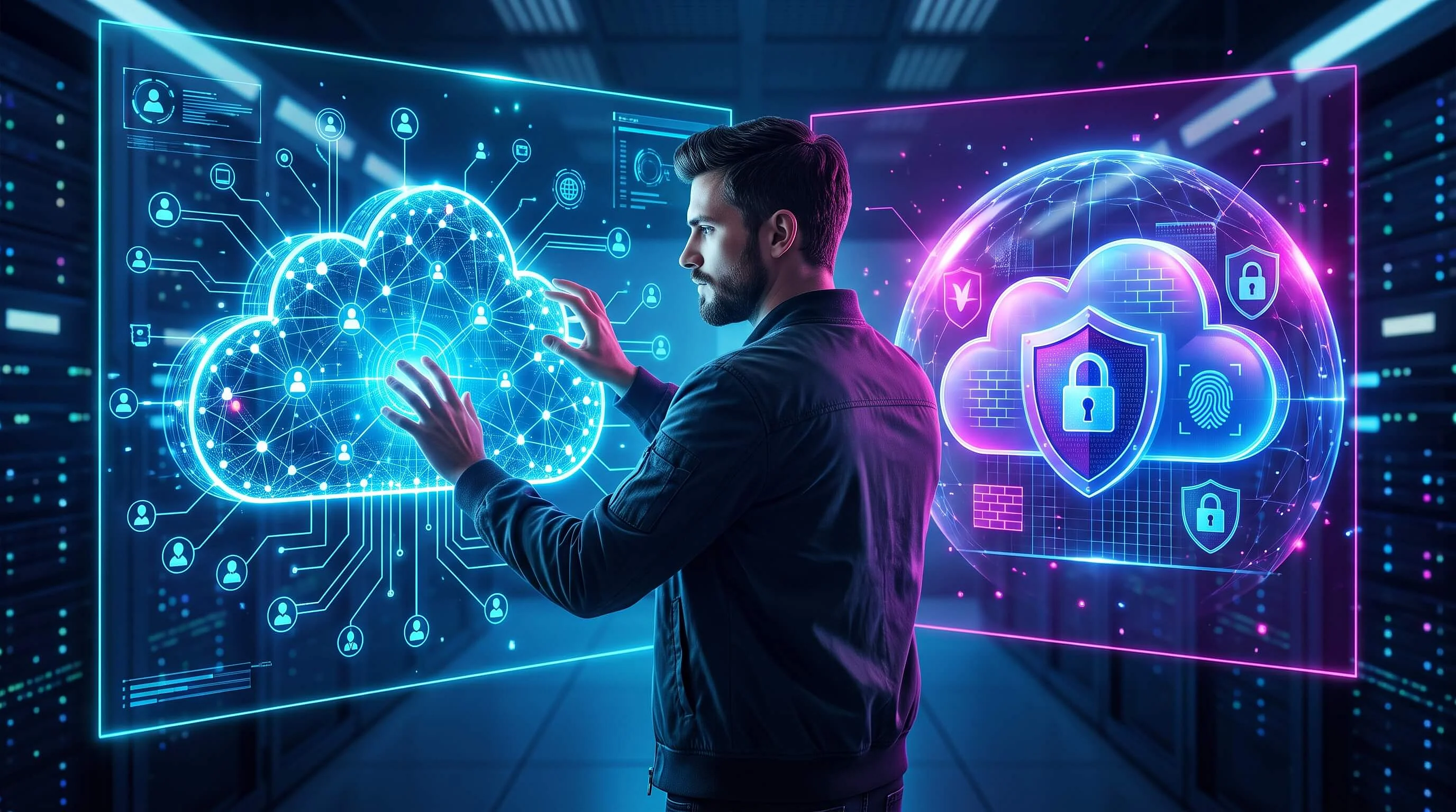 Private cloud vs. public cloud: explicación de los dos modelos Imagen: Private cloud vs. public cloud: explicación de los dos modelos
