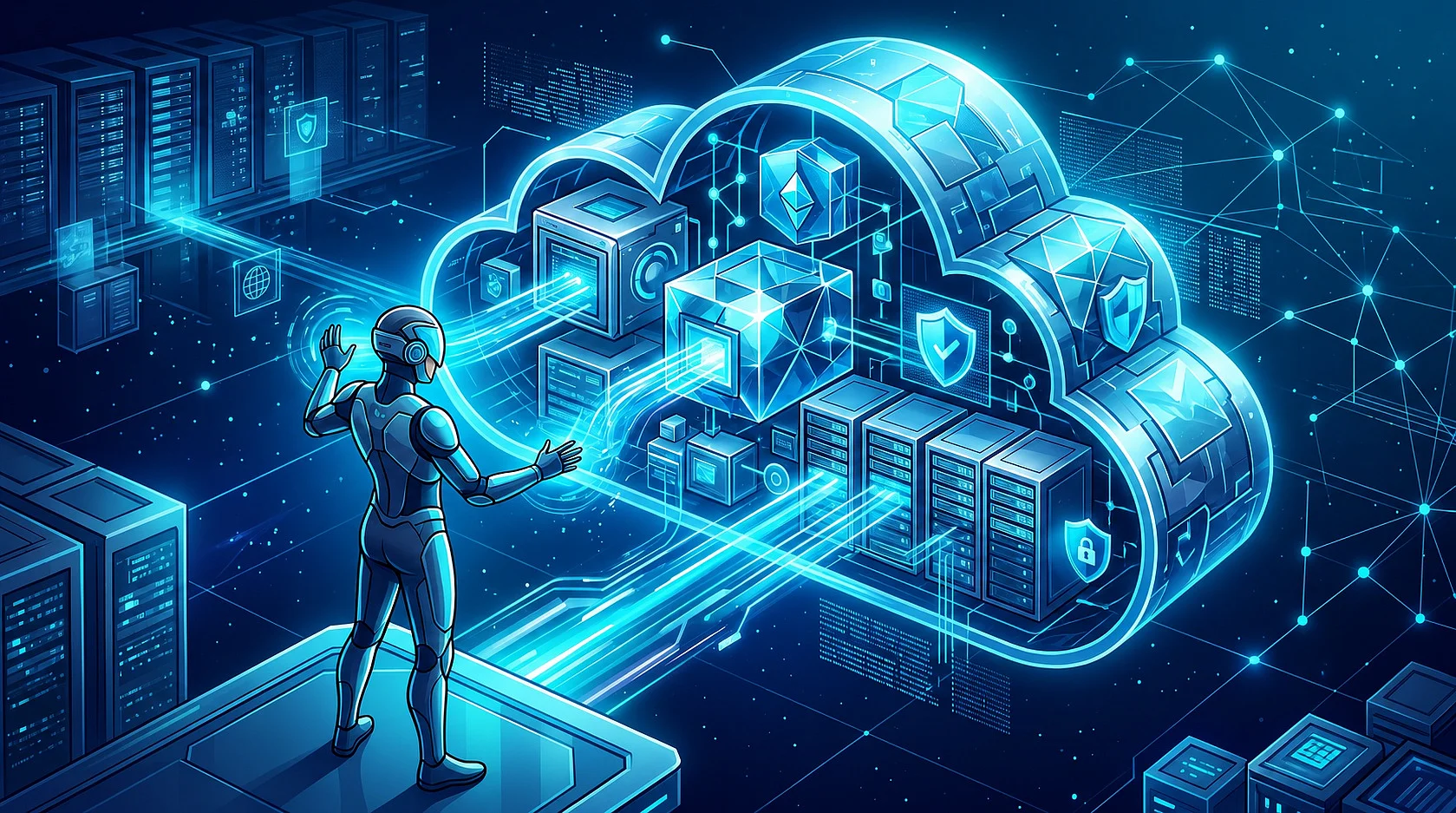 Imagen: Managed cloud hosting: estructuras de servidor flexibles con solo pulsar un botón