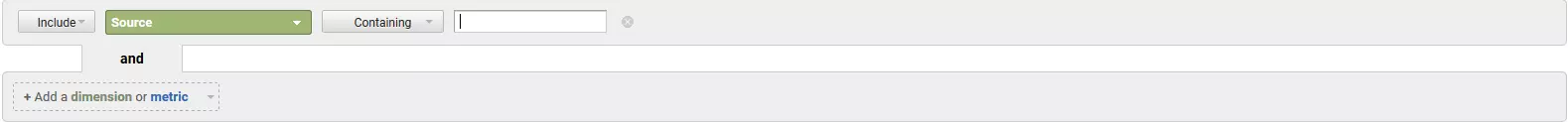 Imagen: Configurar los filtros en Google Analytics