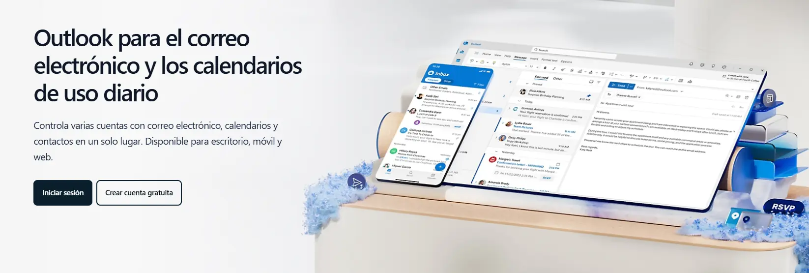 Captura de pantalla de Outlook.com Imagen: Captura de pantalla de Outlook.com