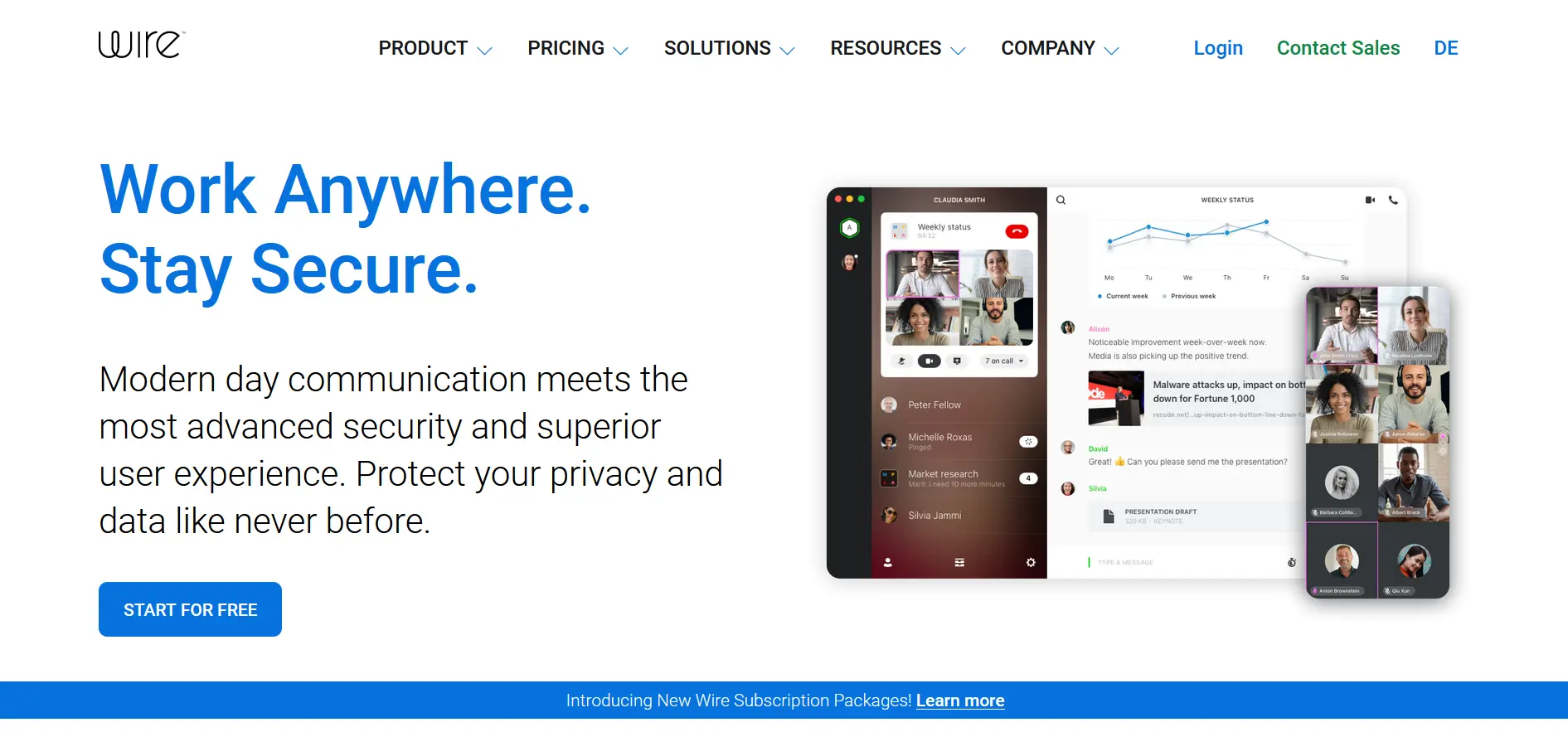 Captura de la página web de Wire Imagen: Captura de la página web de Wire