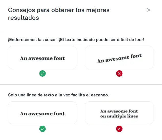 Consejos para obtener mejores resultados con WhatTheFont Imagen: Consejos para obtener mejores resultados con WhatTheFont