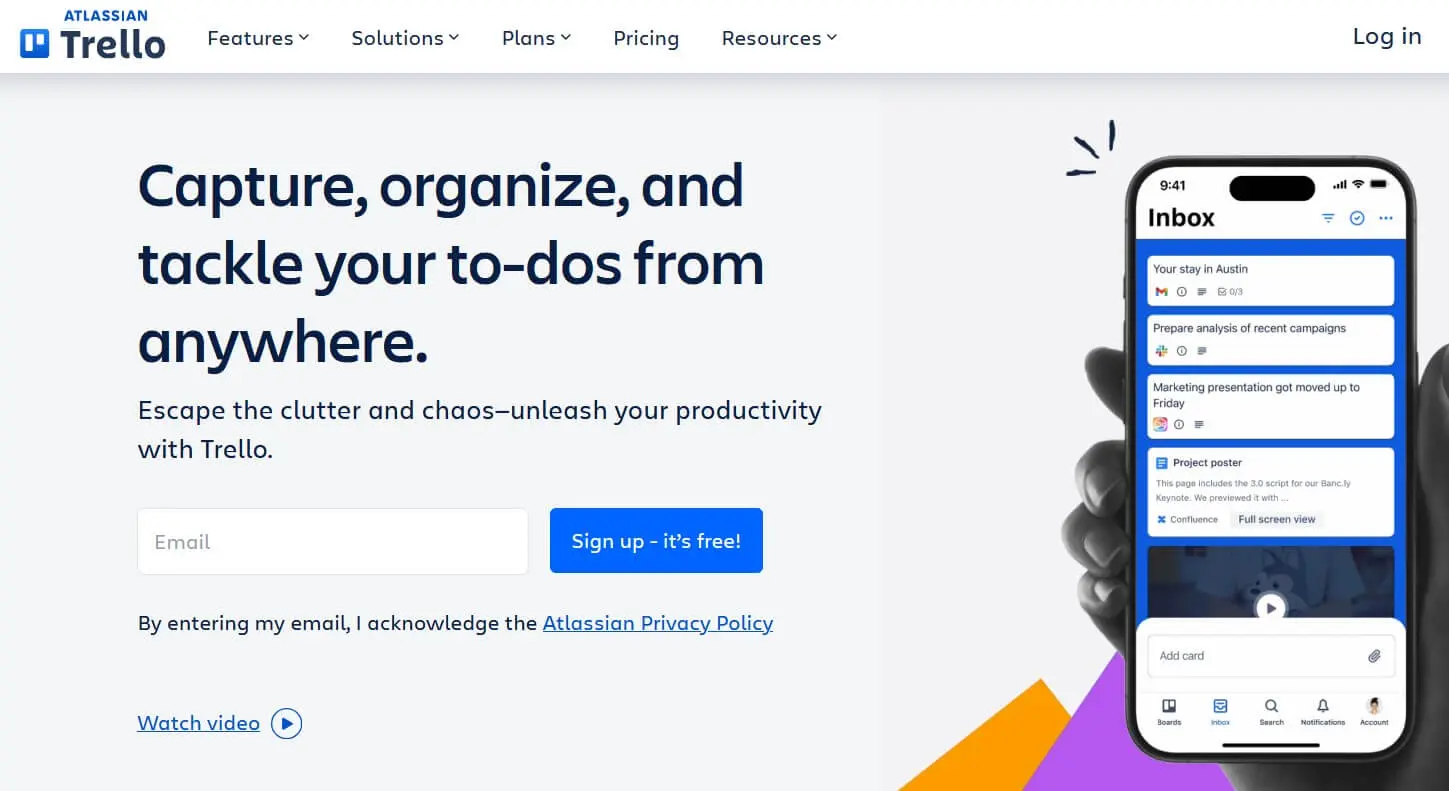 Imagen: Aplicaci&oacute;n web Trello, accesible desde navegador