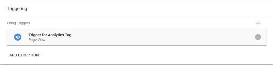 Google Tag Manager: descripción general de los activadores añadidos