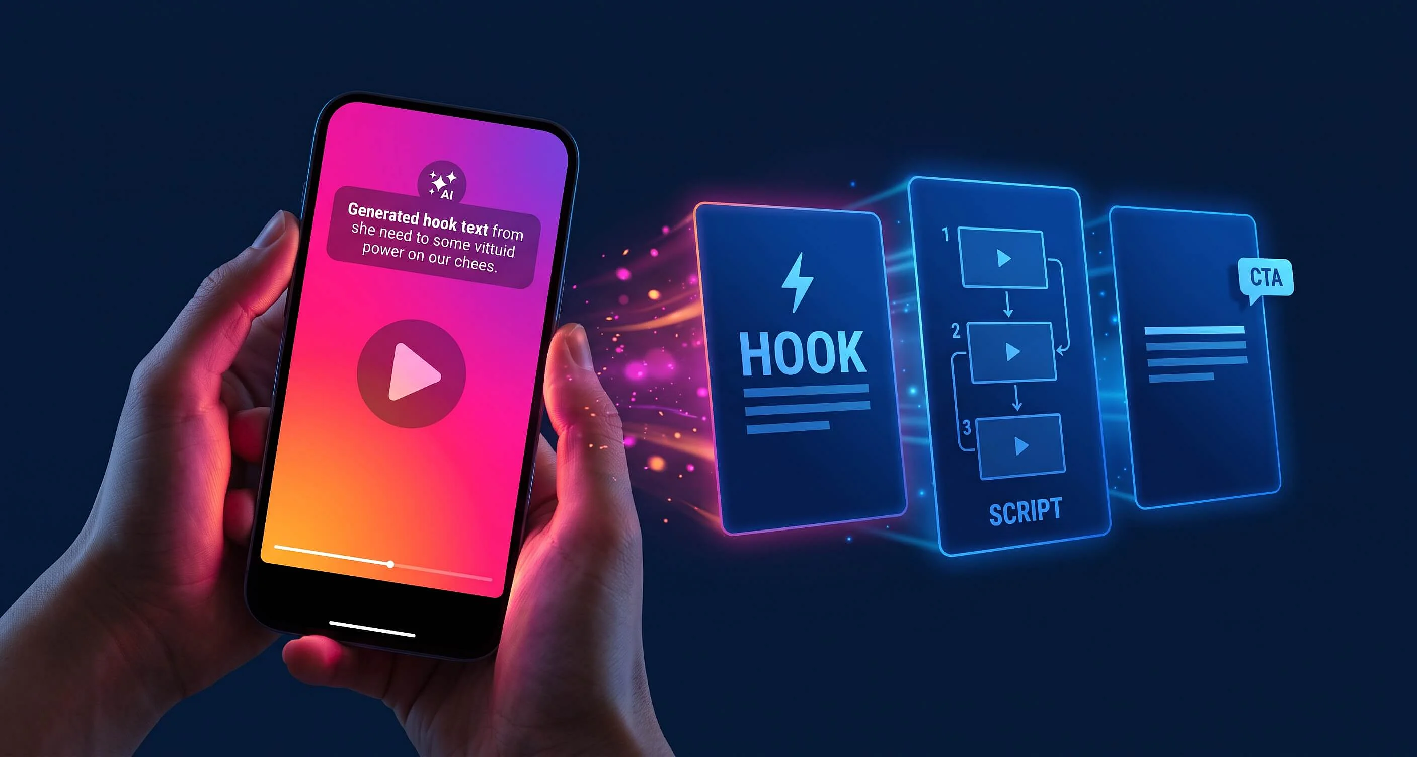 Imagen: Cómo crear reels con IA: guion, hooks, storyboard y CTA