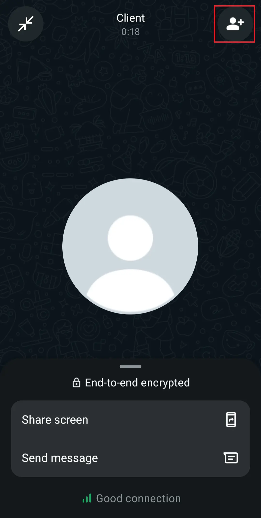 Imagen: WhatsApp: icono de contactos para añadir a la persona