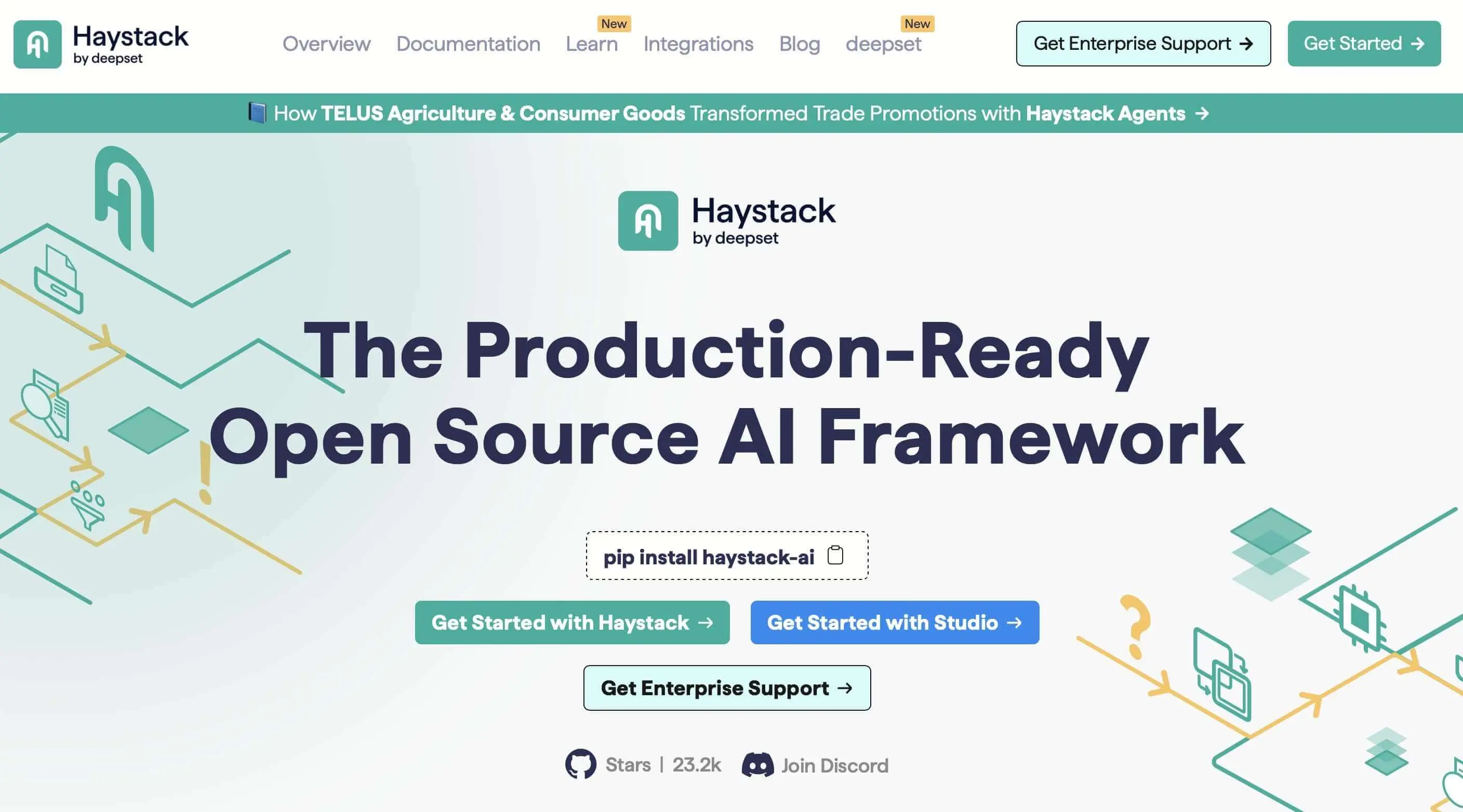 Captura de pantalla de la página web de Haystack Imagen: Captura de pantalla de la página web de Haystack