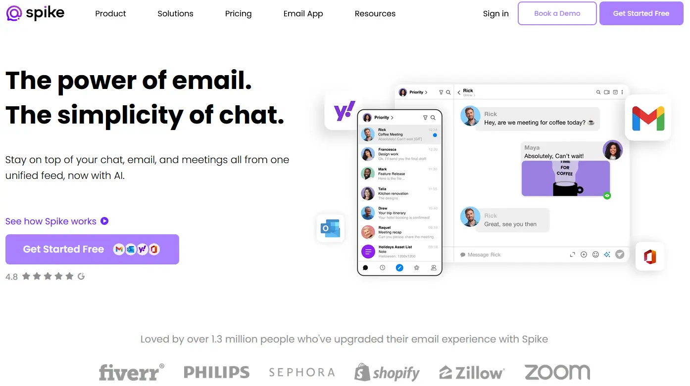 Captura de la página web de Spike Imagen: Captura de la página web de Spike