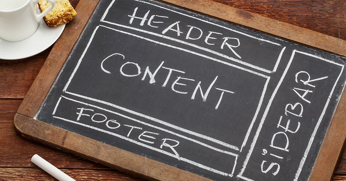 Imagen: Qué es un footer: diseño y consejos SEO