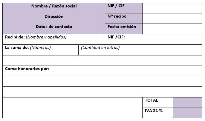 Plantillas De Recibo Así De Fácil Es Emitir Recibos Ionos Mx